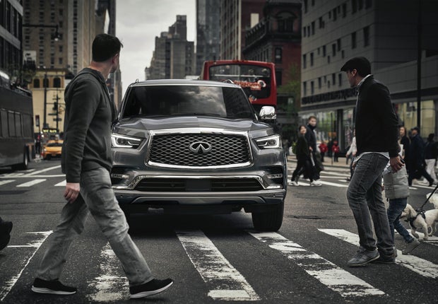 2023 INFINITI QX80 Key Features - PREDICTIVE FORWARD COLLISION WARNING | Fort Myers INFINITI in Fort Myers FL